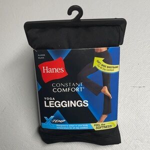 Women’s Hanes Black Yoga Leggings